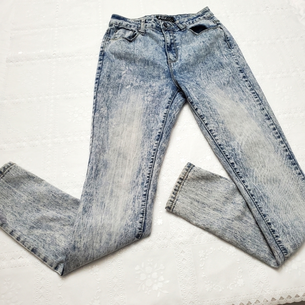 Klip acid washed jeans size 5